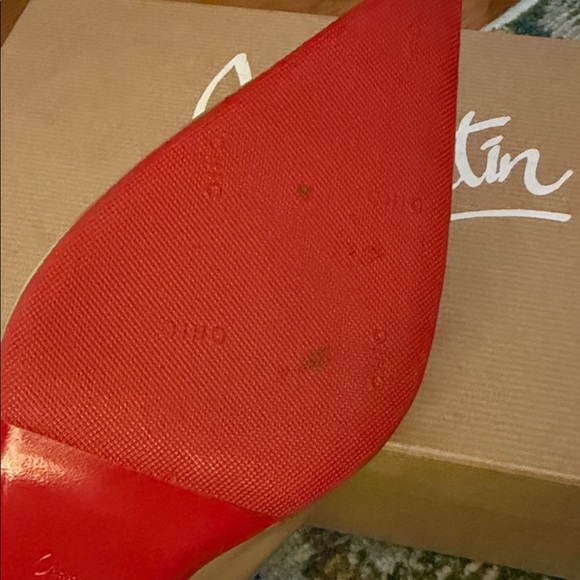 Christian Louboutin Nude Heels - Picture 9 of 15